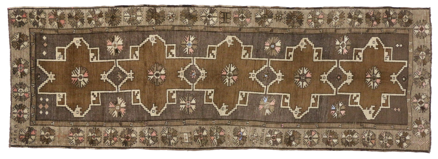 4 x 12 Vintage Oushak Rug 51374