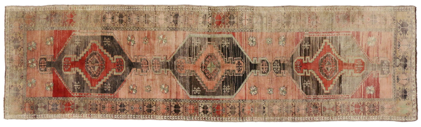 4 x 14 Antique Oushak Rug 51375
