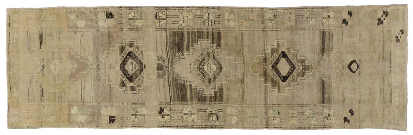 3 x 11 Vintage Oushak Rug 51378