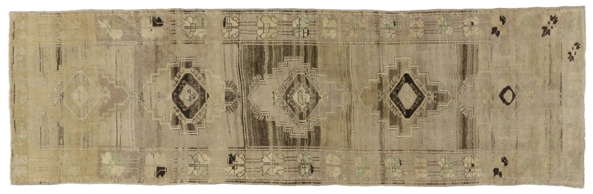 3 x 11 Vintage Oushak Rug 51378