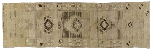 3 x 11 Vintage Oushak Rug 51378
