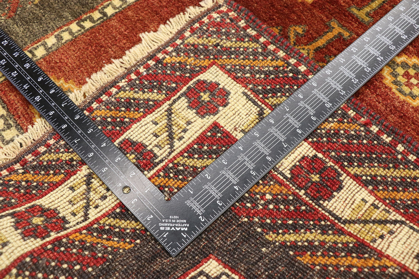3 x 6 Vintage Turkish Oushak Rug 51382
