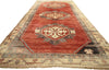 5 x 12 Vintage Red Turkish Oushak Rug 51383