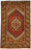 4 x 6 Vintage Turkish Oushak Rug 51389