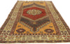 4 x 7 Vintage Turkish Oushak Rug 51391