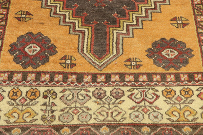 4 x 7 Vintage Turkish Oushak Rug 51391