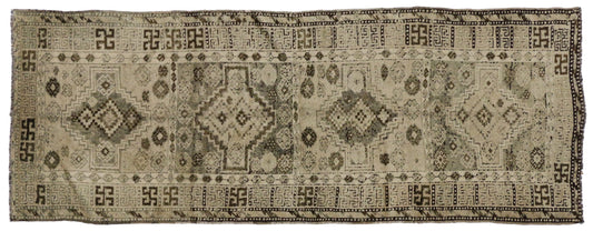3 x 9 Vintage Oushak Rug 51397