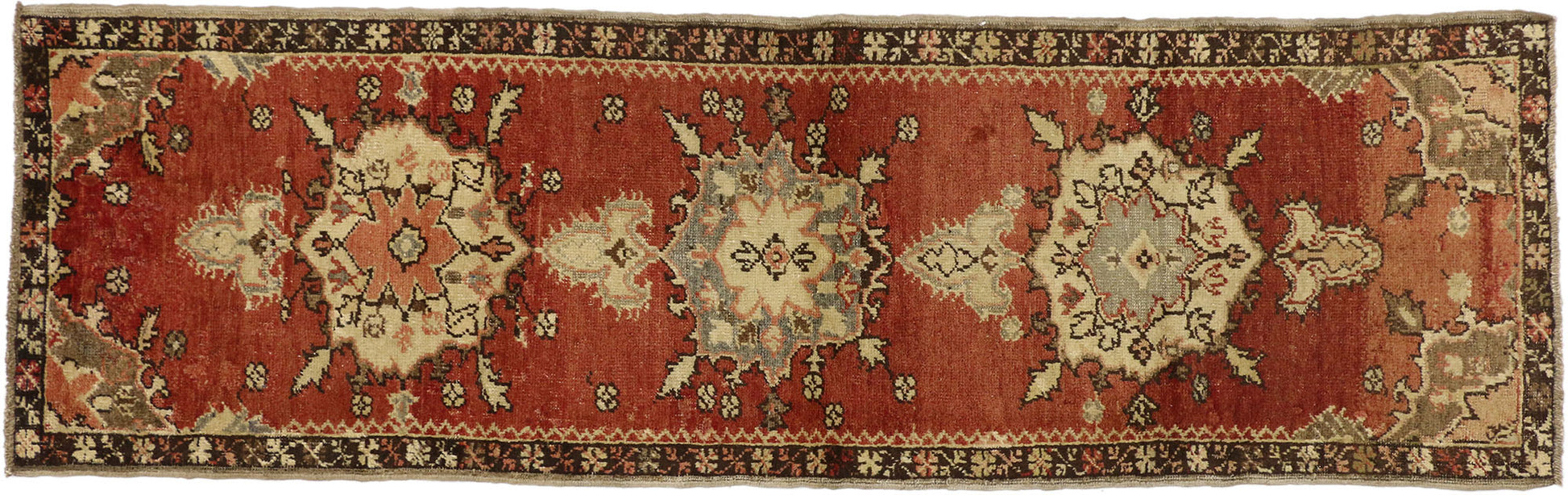 2 x 8 Vintage Oushak Rug 51398