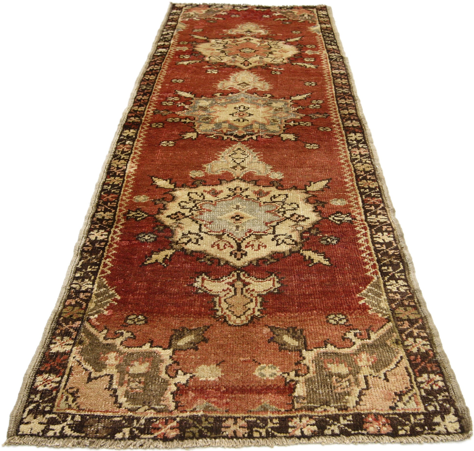 2 x 8 Vintage Oushak Rug 51398