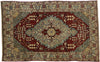 4 x 7 Vintage Oushak Rug 51399
