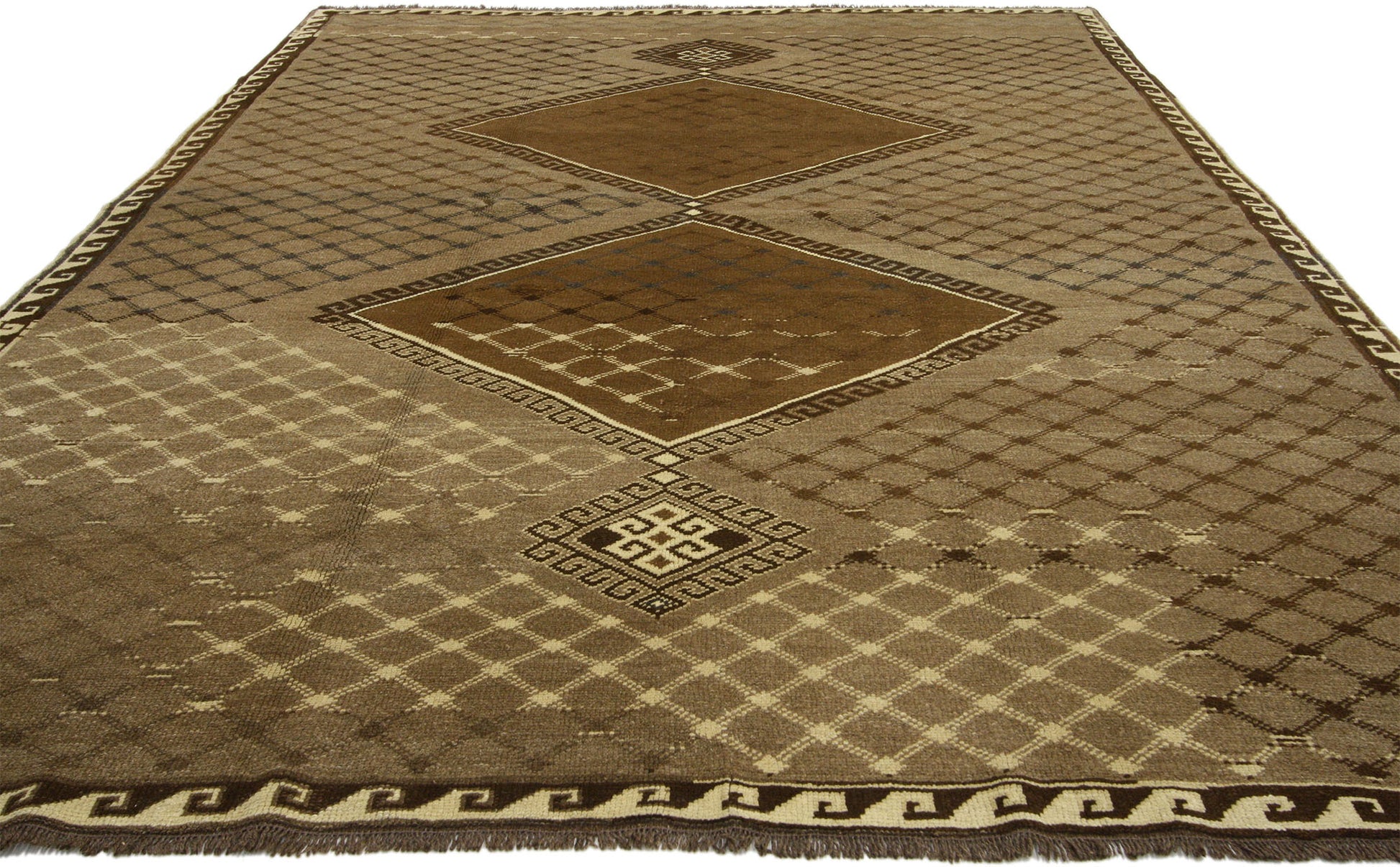 7 x 9 Vintage Oushak Rug 51404