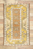 3 x 5 Vintage Turkish Oushak Rug 51405