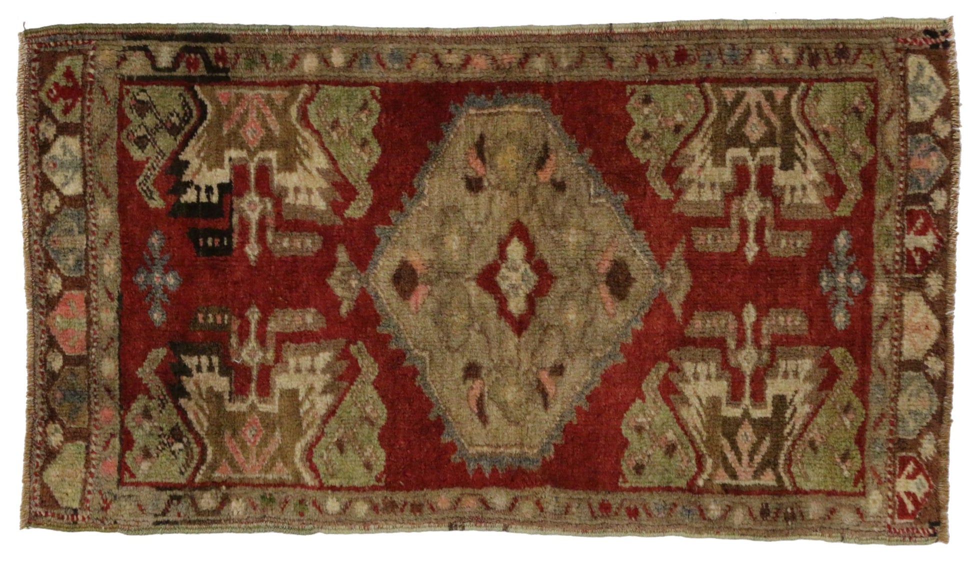 2 x 3 Vintage Yastik Rug 51413