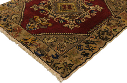 3 x 3 Vintage Yastik Rug 51416