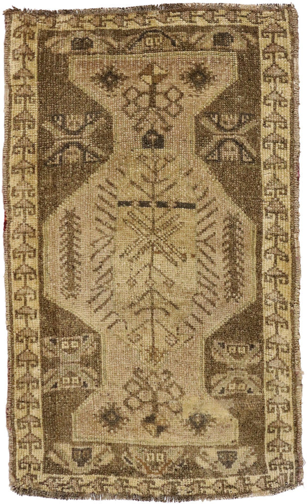 2 x 3 Vintage Turkish Yastik Rug 51427
