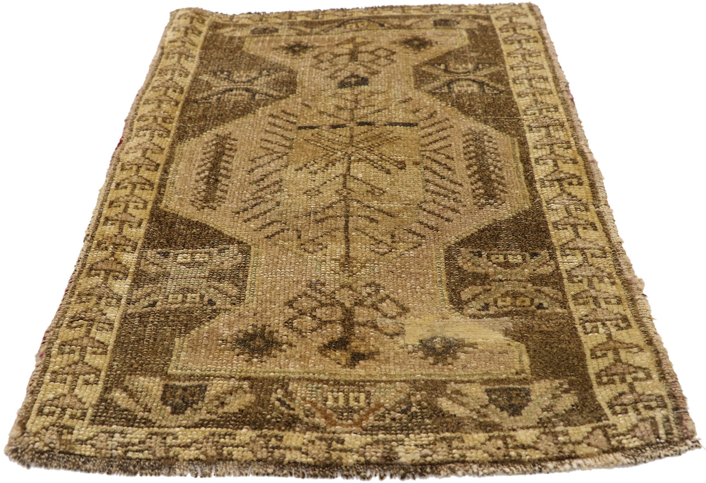2 x 3 Vintage Turkish Yastik Rug 51427