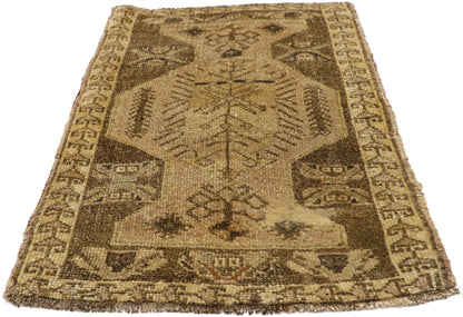 2 x 3 Vintage Turkish Yastik Rug 51427