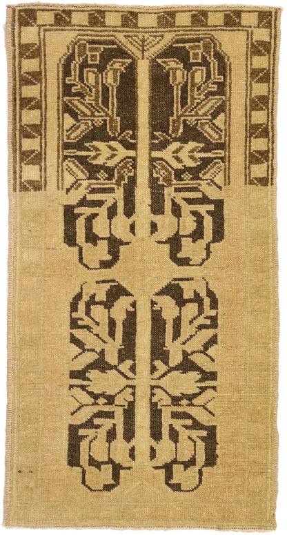 2 x 3 Vintage Turkish Yastik Rug 51430