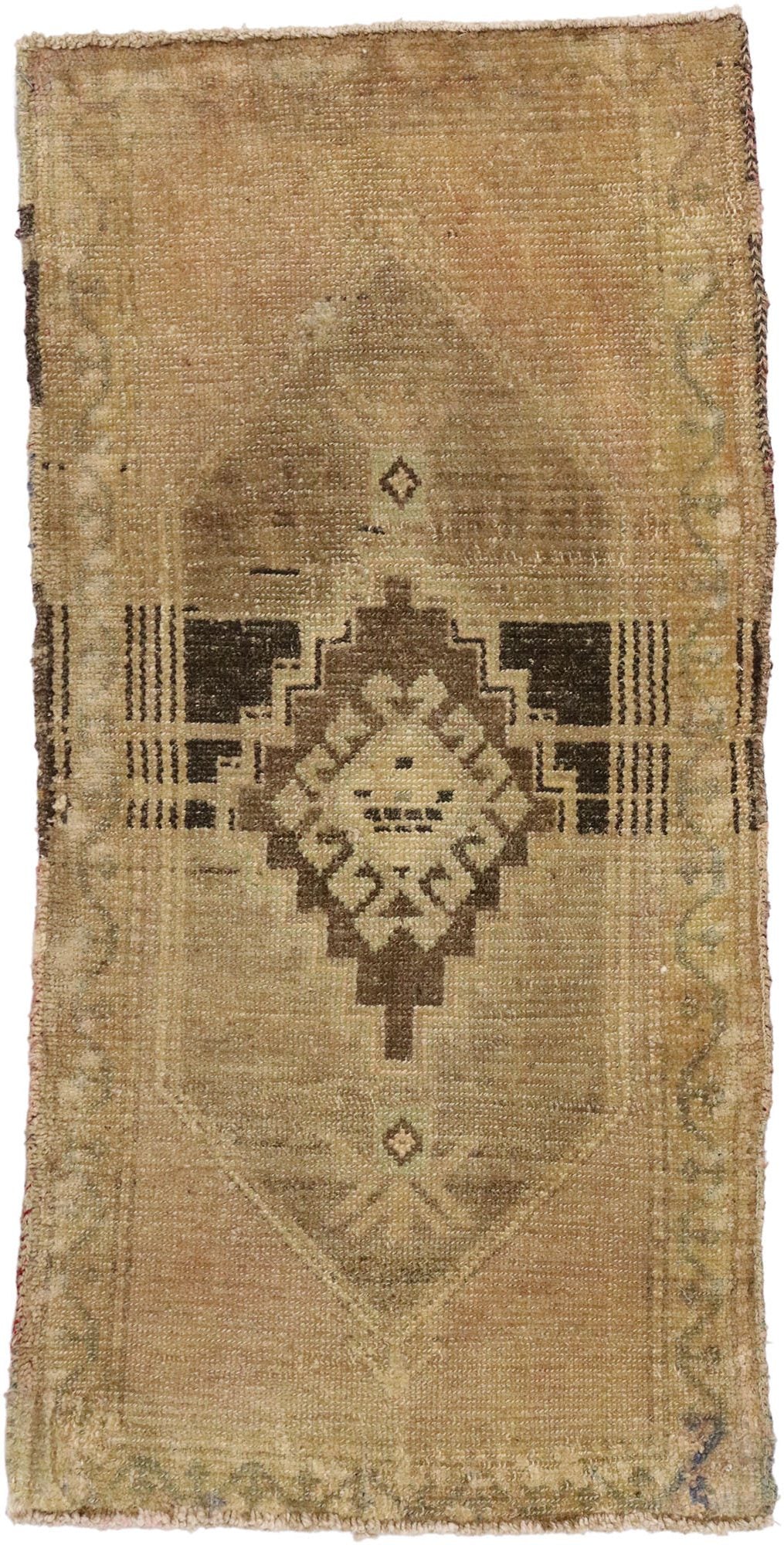 2 x 4 Vintage Turkish Yastik Rug 51431