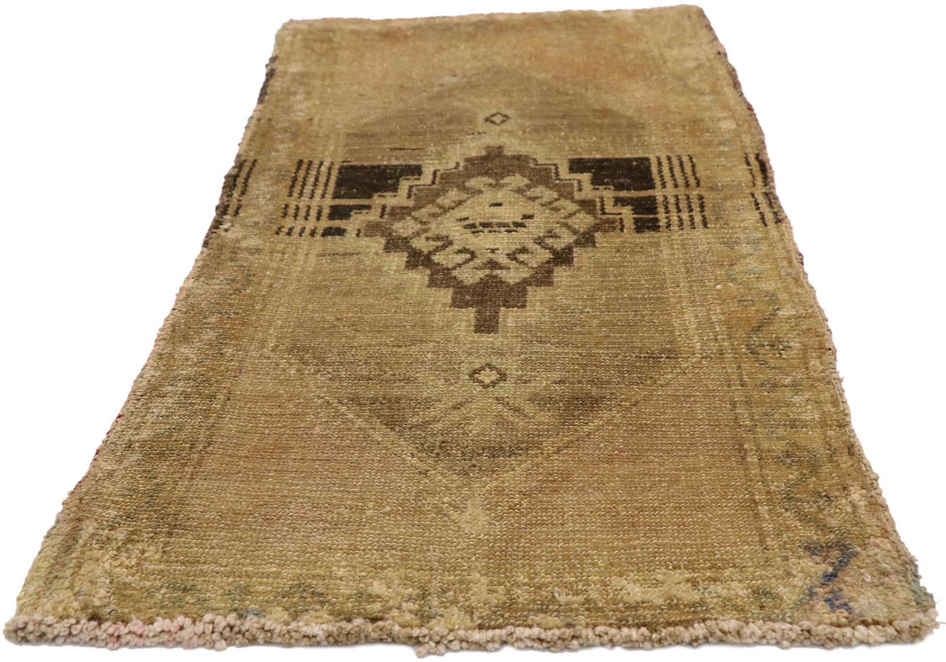 2 x 4 Vintage Turkish Yastik Rug 51431