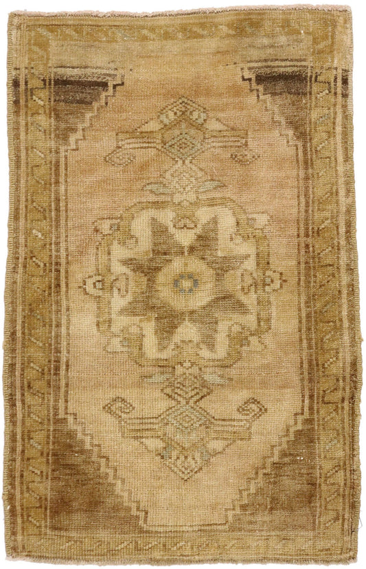 2 x 3 Vintage Turkish Yastik Rug 51436