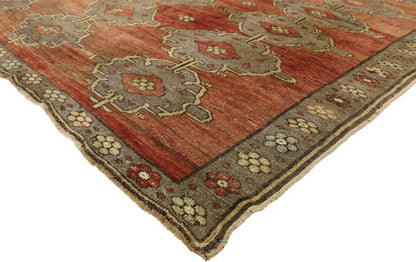 8 x 11 Vintage Turkish Oushak Rug 51443