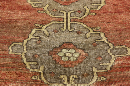 8 x 11 Vintage Turkish Oushak Rug 51443