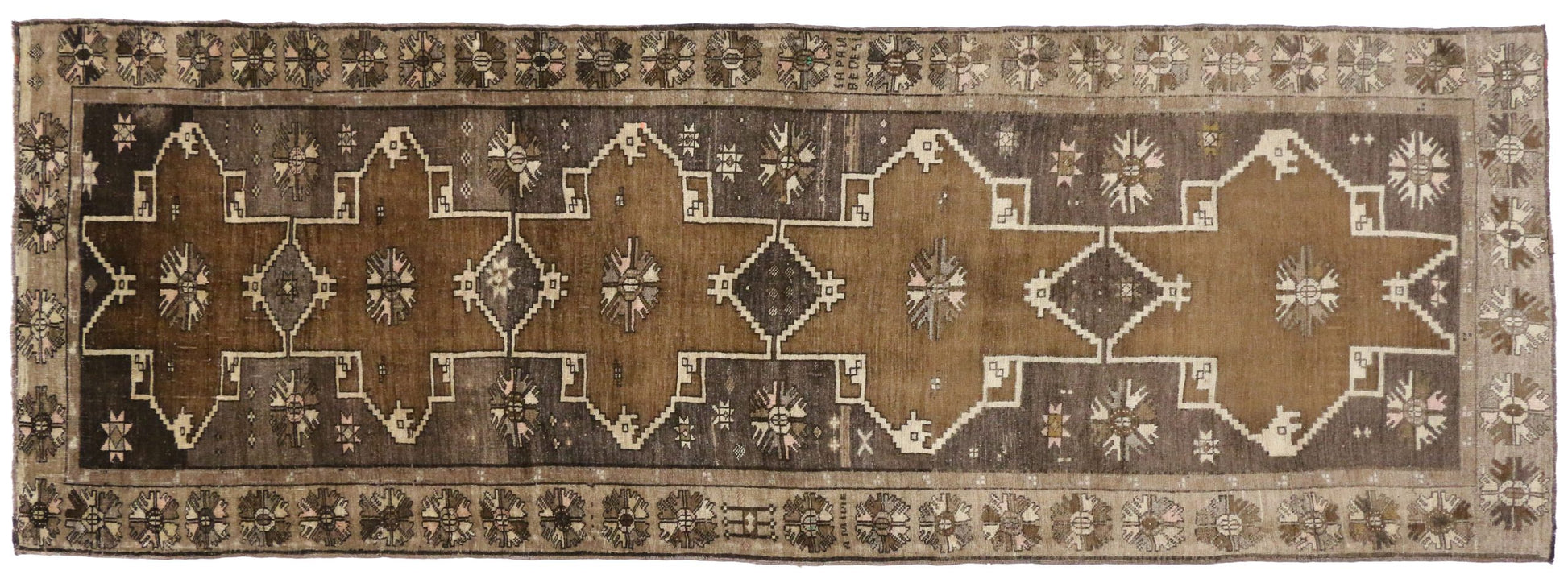 5 x 13 Vintage Oushak Rug 51444
