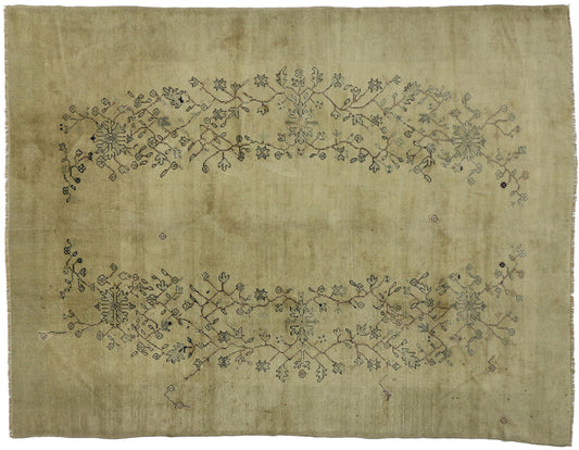 7 x 10 Vintage Oushak Rug 51447