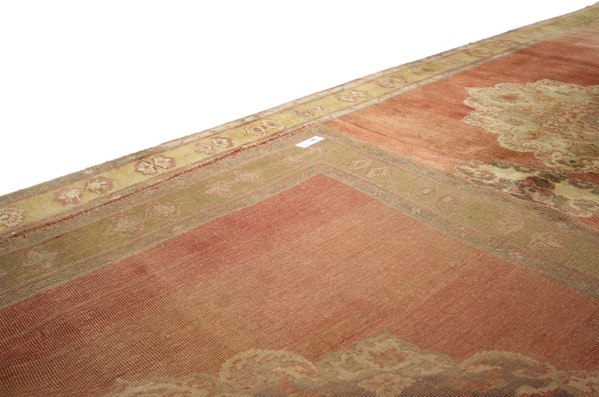 5 x 12 Vintage Turkish Oushak Rug 51448