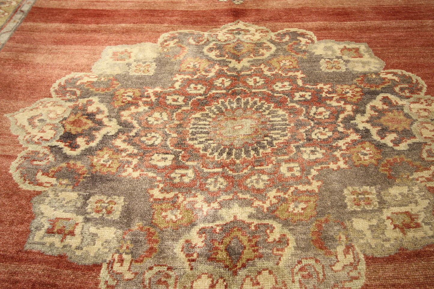 5 x 12 Vintage Turkish Oushak Rug 51448