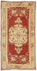 3 x 8 Vintage Turkish Oushak Rug 51449