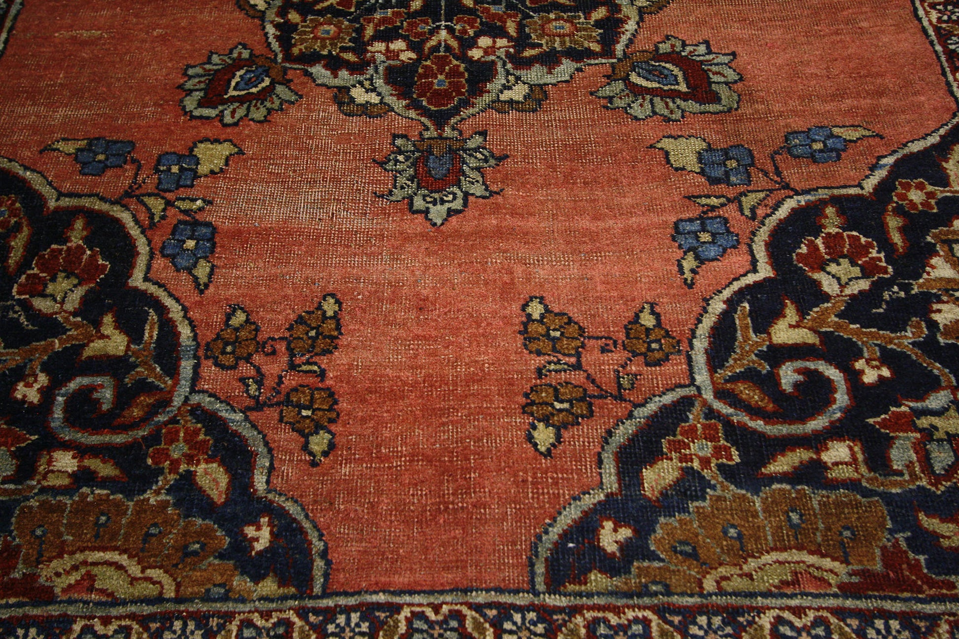 5 x 6 Vintage Persian Kurdish Rug 51453