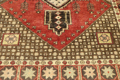 4 x 6 Vintage Turkish Sivas Rug 51457