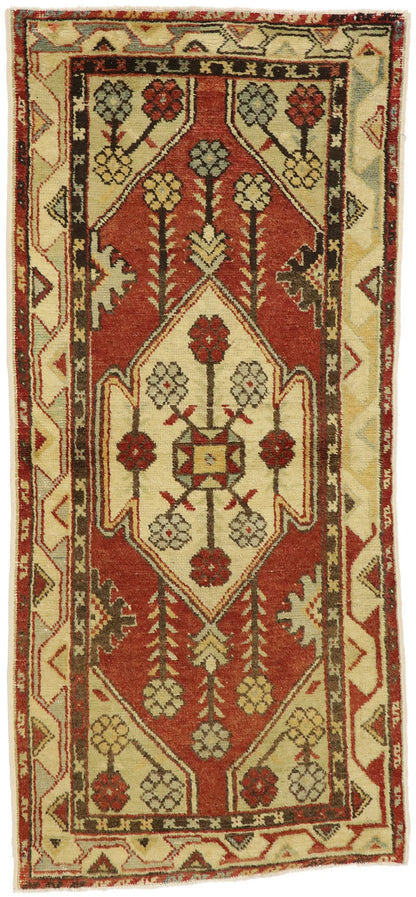 3 x 6 Vintage Oushak Rug 51458