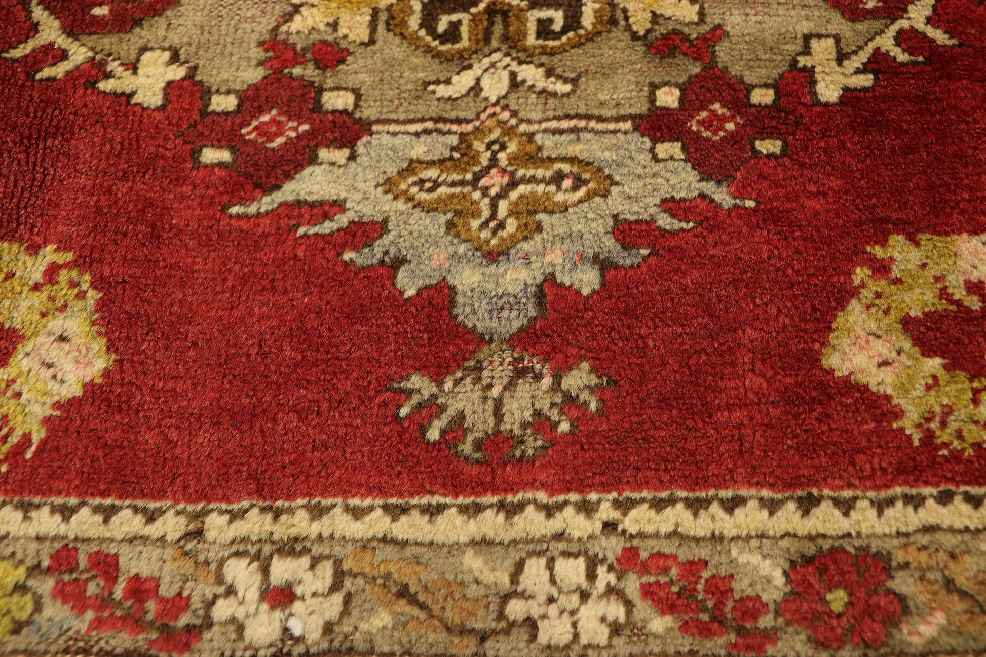 2 x 3 Vintage Turkish Yastik Rug 51461