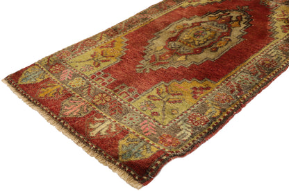 2 x 3 Vintage Turkish Yastik Rug 51462
