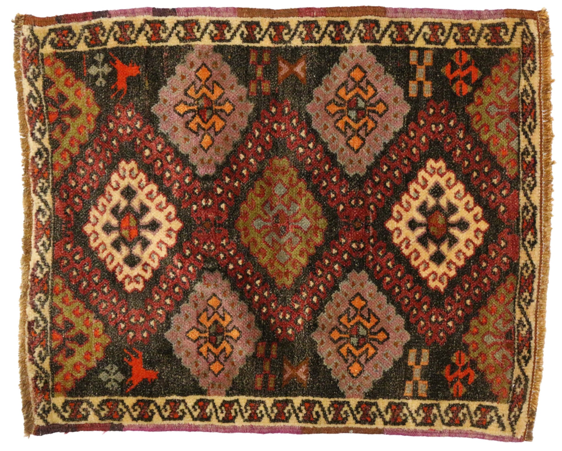 2 x 2 Vintage Yastik Rug 51463