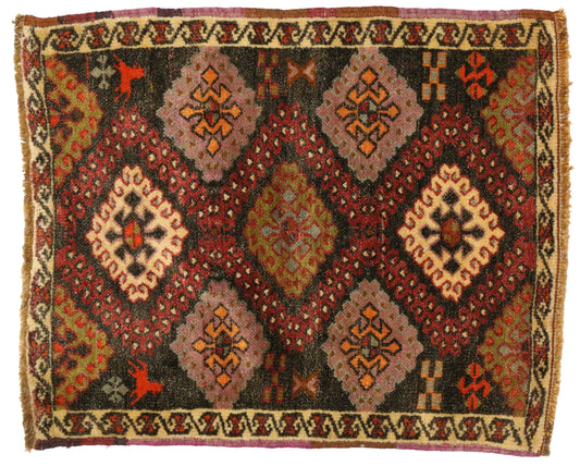 2 x 2 Vintage Yastik Rug 51463