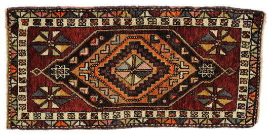 2 x 3 Vintage Yastik Rug 51467