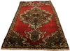 2 x 4 Vintage Turkish Yastik Rug 51468