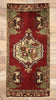 2 x 4 Vintage Turkish Yastik Rug 51469