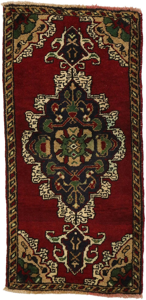 2 x 3 Vintage Turkish Yastik Rug 51473