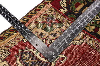 2 x 3 Vintage Turkish Yastik Rug 51473