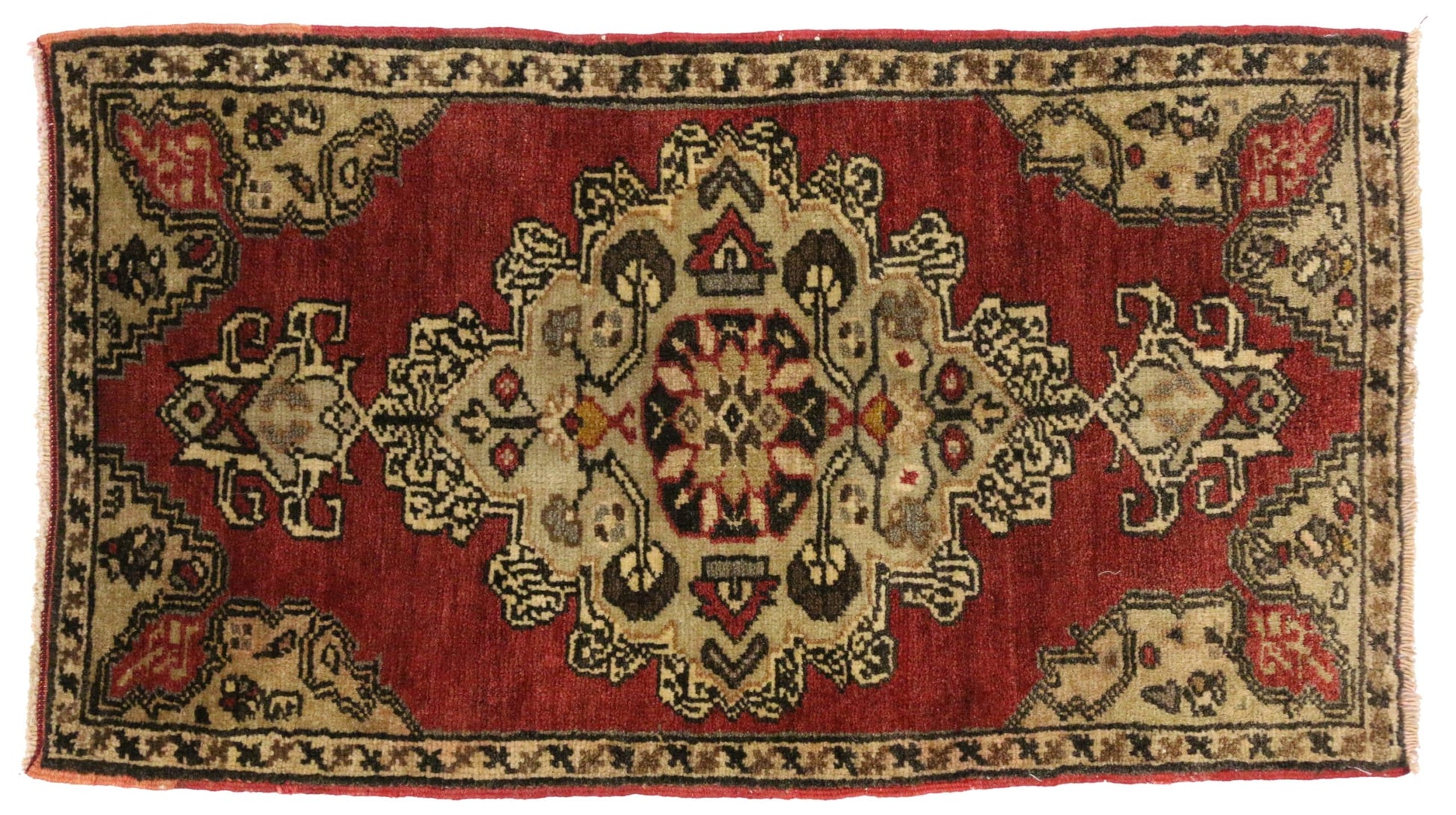2 x 3 Vintage Yastik Rug 51478