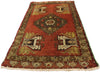 2 x 3 Vintage Turkish Yastik Rug 51481