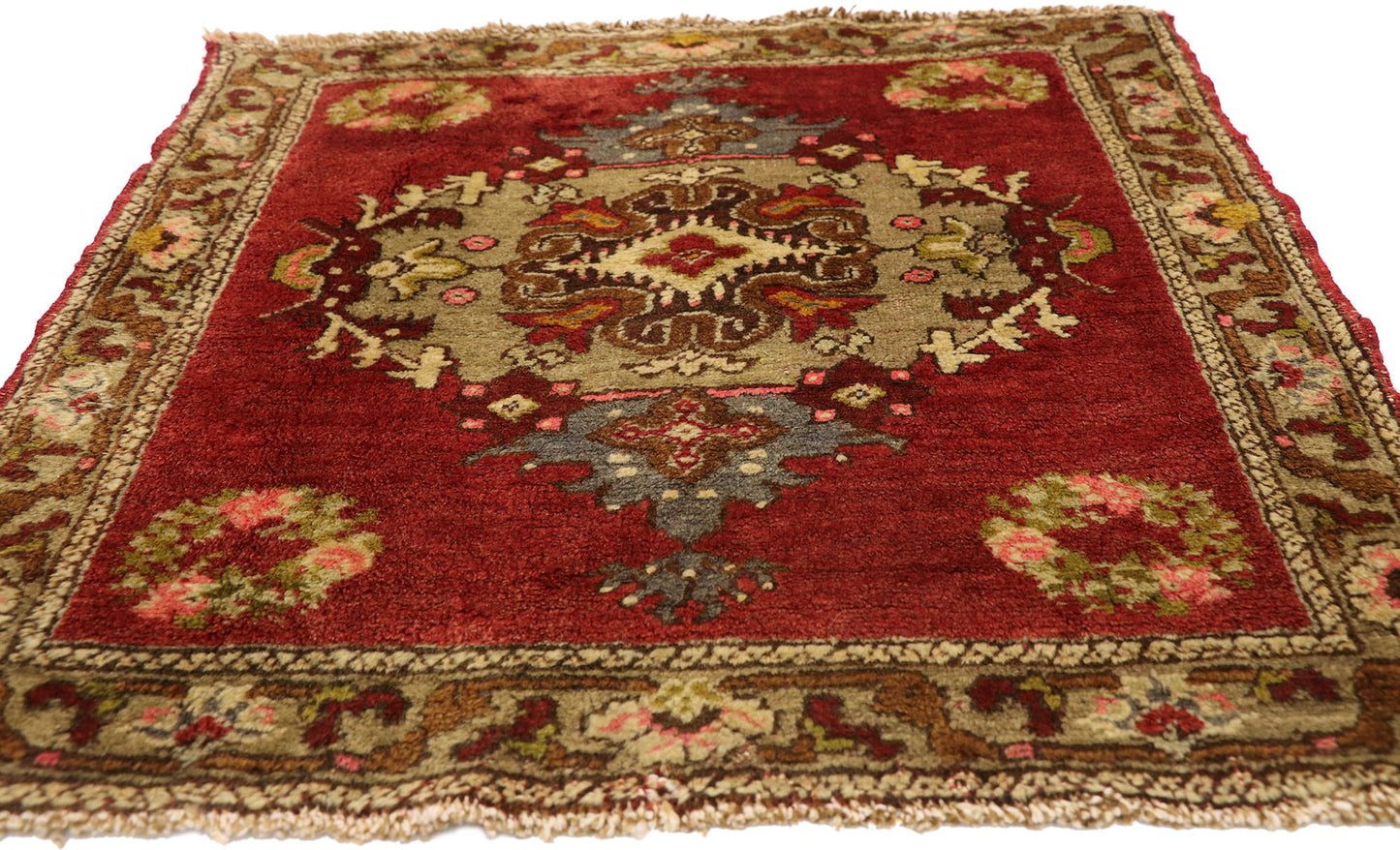 2 x 2 Vintage Yastik Rug 51484