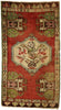 2 x 4 Vintage Turkish Yastik Rug 51485
