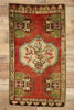 2 x 4 Vintage Turkish Yastik Rug 51485