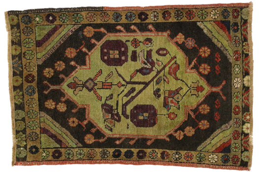 2 x 3 Vintage Yastik Rug 51495